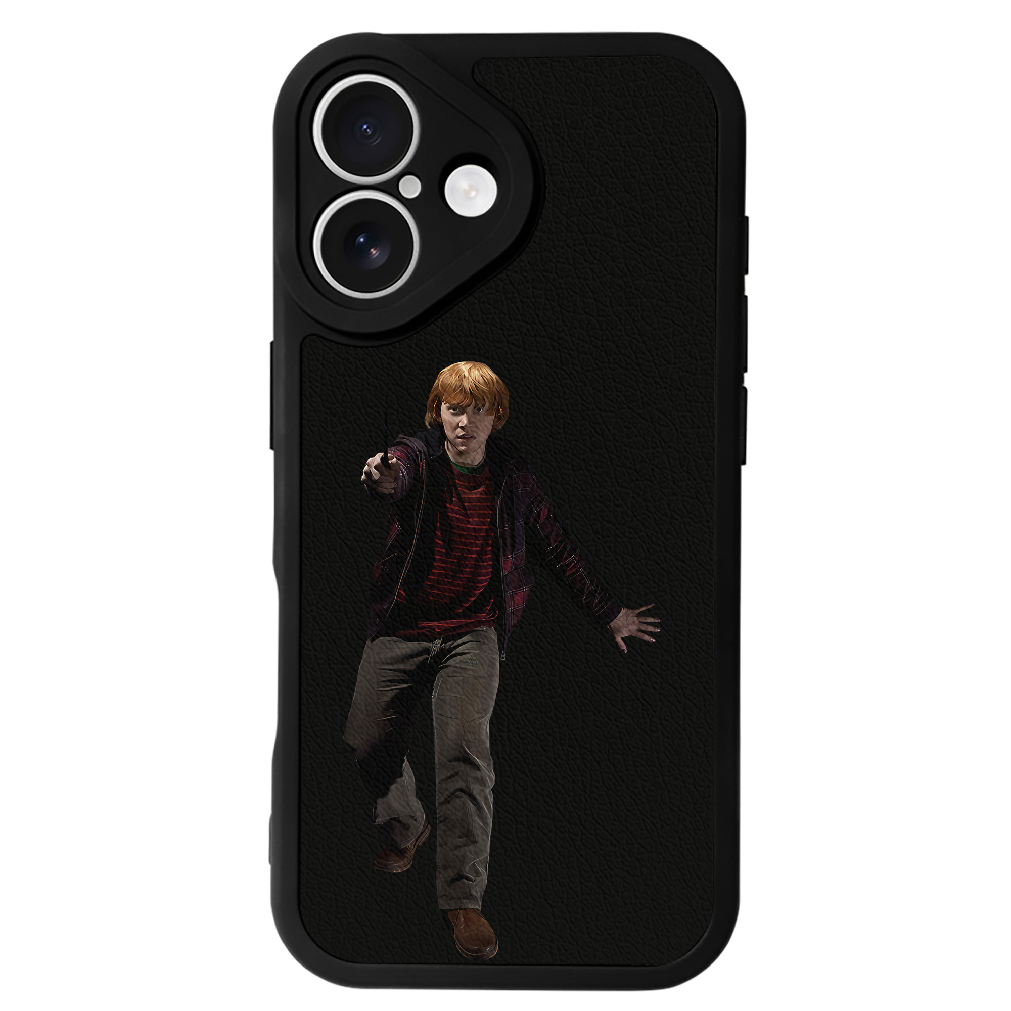 （画像用） Harry Potter ハリー・ポッターシリーズ 【iPhone 16シリーズ対応】シリコンスマホケース（レザー調） 材質：シリコン